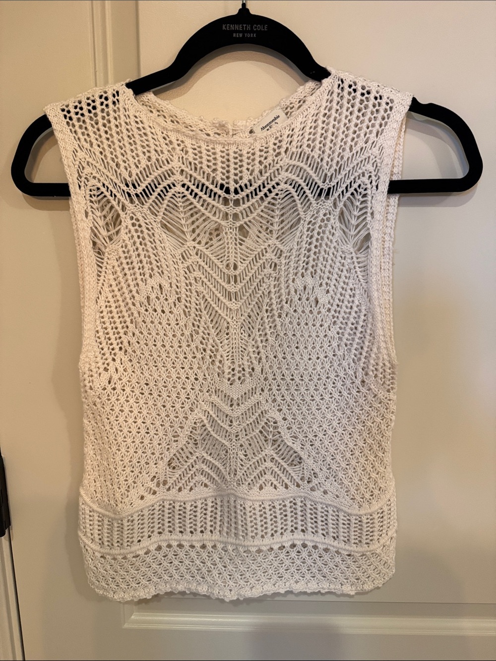 Abercrombie & Fitch Crochet Knit Sleeveless Tank. Never worn